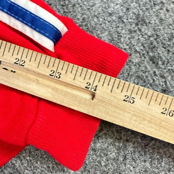 Sears Kingsroad Track Jacket M Red Full Zip Vintage - Picture 7 of 7